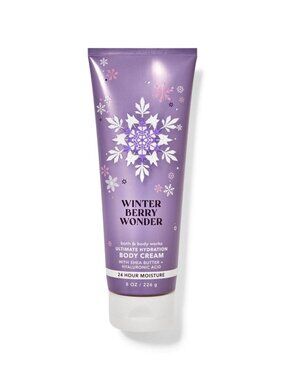 Bath & Body Works Winterberry Wonder Body Cream 8 oz